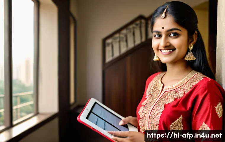 자산관리사 업무와 재테크의 차이 - **Prompt:** A young Indian woman in her early 20s, smiling confidently. She is wearing a traditional...